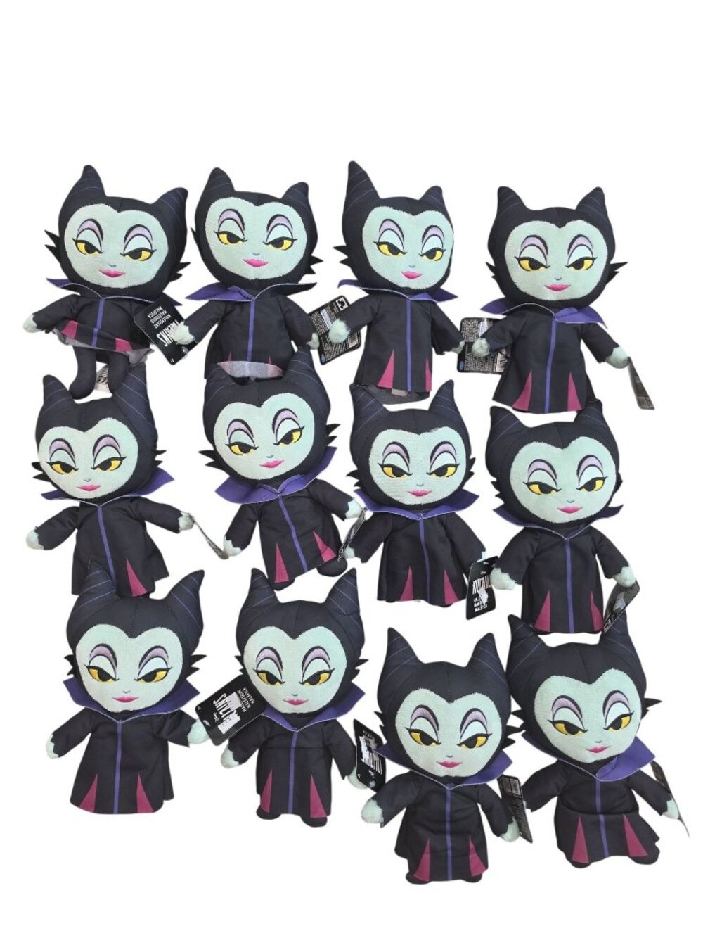 Disney Villains Maleficent Plush Doll 9" Collectible lot of 12